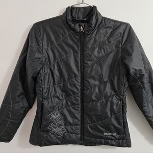 Marmot Black Quilted Child Jacket